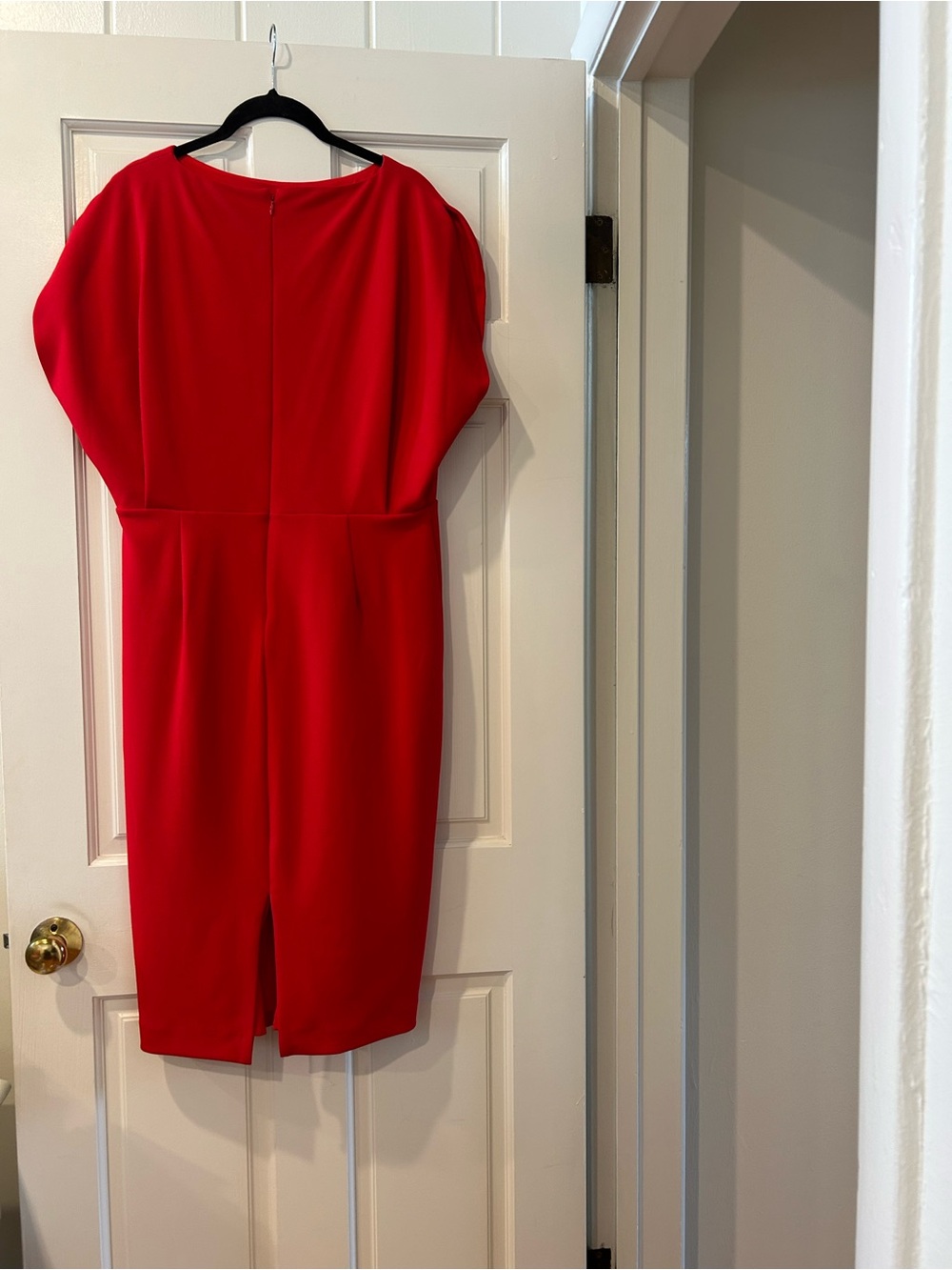 NWT Alexia Admor Elegant Red Midi Sheath Dress